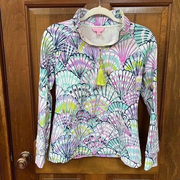 Lilly Pulitzer Oh Shello Skipper Popover - Size XS - Picture 1 of 5